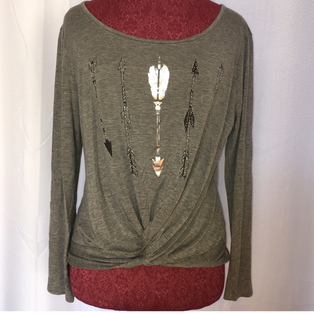 SJS Long Sleeve Tee, EUC
